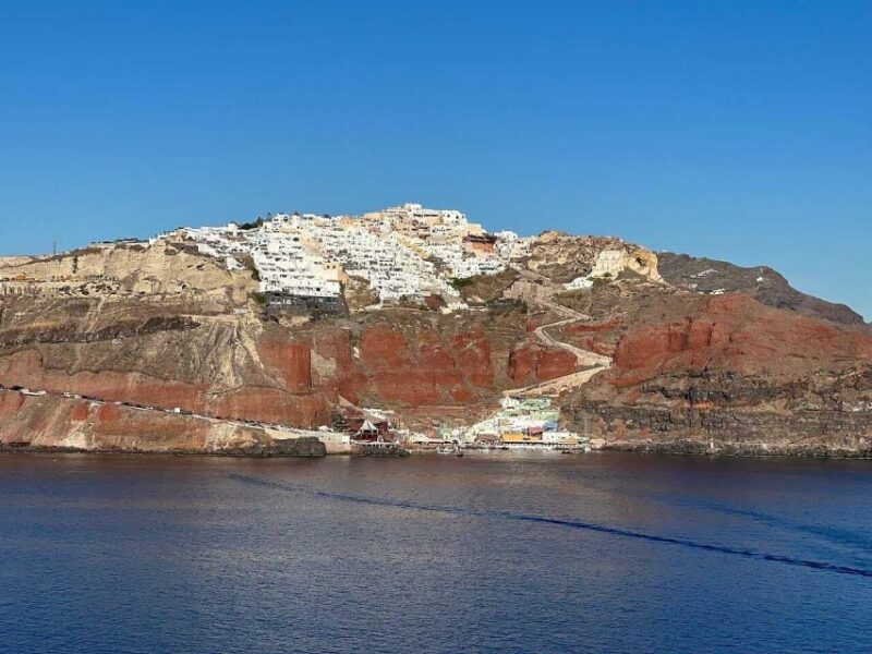 Santorini: Luxury Morning Cruise from Oia Town - The Family-Style Greek Meal on Board