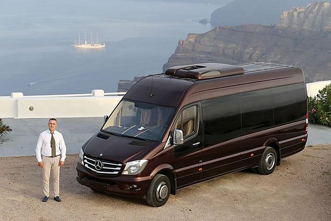 Santorini Luxury private tour for small groups - The Panoramic Height at Profitis Ilias Mountain