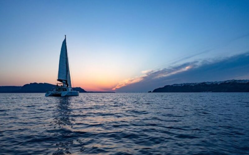 Santorini: Luxury Sunset Cruise with Dinner & Open Bar - Experience Santorinis Most Luxurious Sunset Cruise