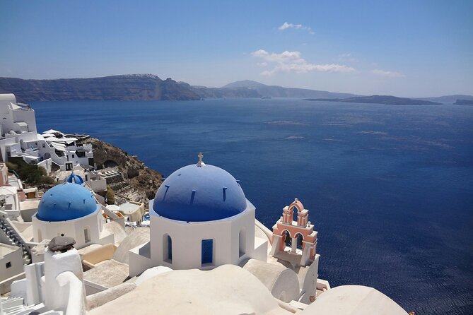 Santorini Odyssey: Exclusive 5-Hour Private Tour - Firostefani: The Iconic Three Bells of Fira Church
