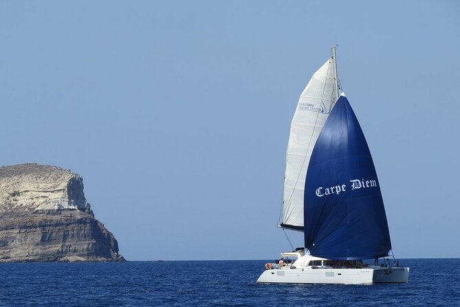 Santorini Oia: Caldera Luxury Sunset Cruise with BBQ & Drinks - The Meeting Point Near Oia Offers Convenience