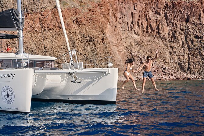 Santorini Oia: Private Sunset Catamaran Cruise with BBQ & Drinks - Who Will Enjoy This Cruise?