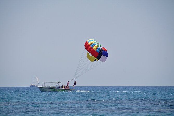 Santorini: Parasailing Flight Experience at Black Beach - Exciting Parasailing Over Santorini’s Black Beach