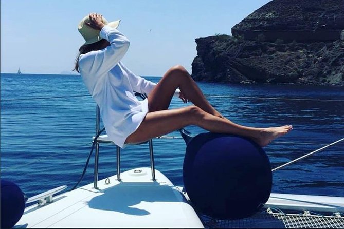 Santorini Platinum Catamaran Cruise with Meal, BBQ and Open Bar - Why Choose the Santorini Platinum Catamaran Cruise?