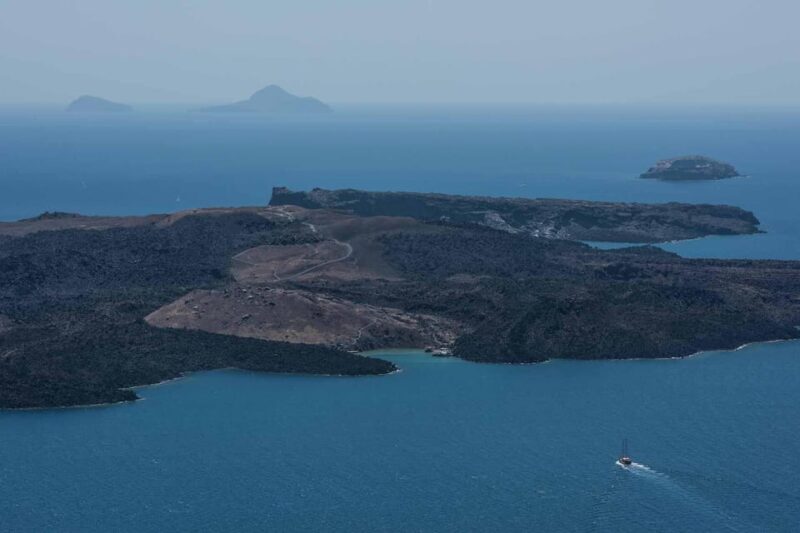 Santorini Port: 3 Hour Cruise to Volcano and Hot Springs - The Optional Volcano Hike: A Moderate Adventure