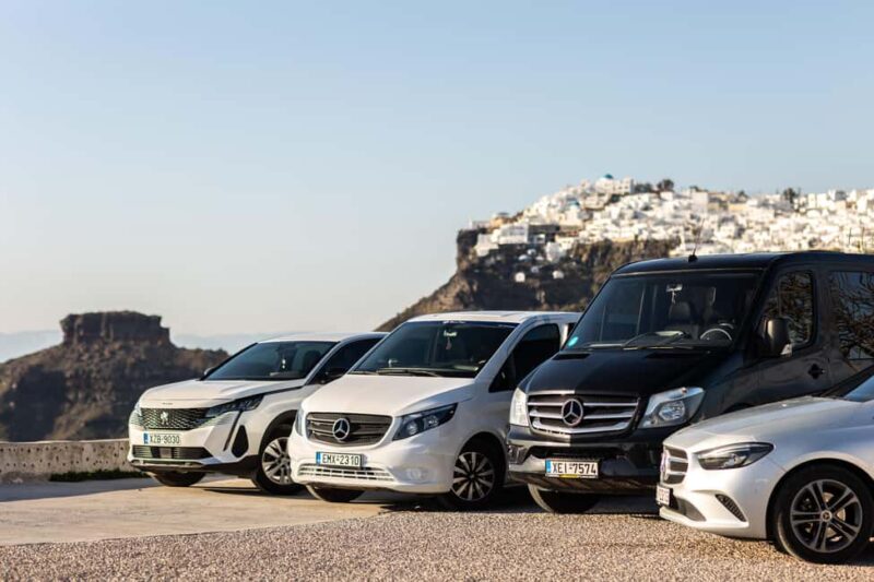 Santorini: Private Car & Driver at Your Disposal - Key Points