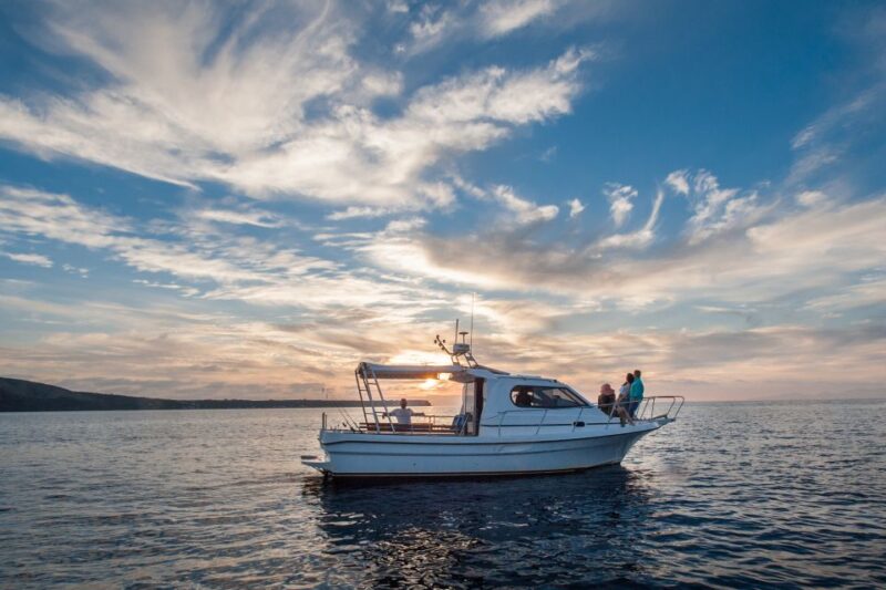 Santorini Private Cruise boat fishing tour - BBQ, Snorkeling - Santorini Private Fishing Boat Starts at Ormos Ammoudiou