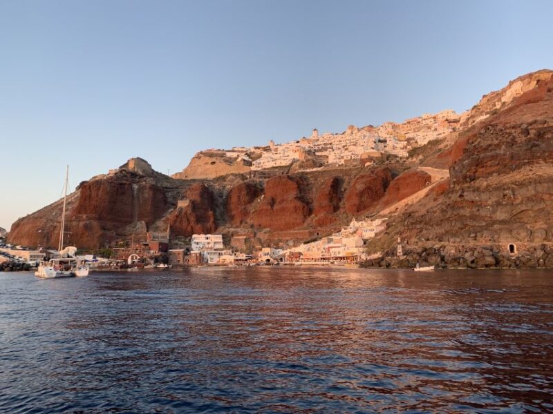 Santorini Private Cruise boat fishing tour - BBQ, Snorkeling - The Expertise Behind the Experience