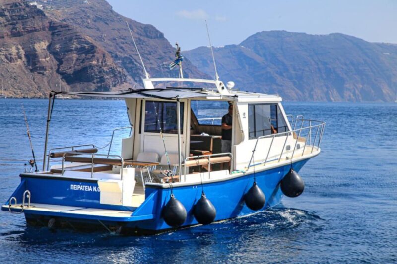 Santorini Private Cruise Sightseeing Tour with BBQ & Drinks - Discovering Santorini’s Secluded Beaches and Underwater Life