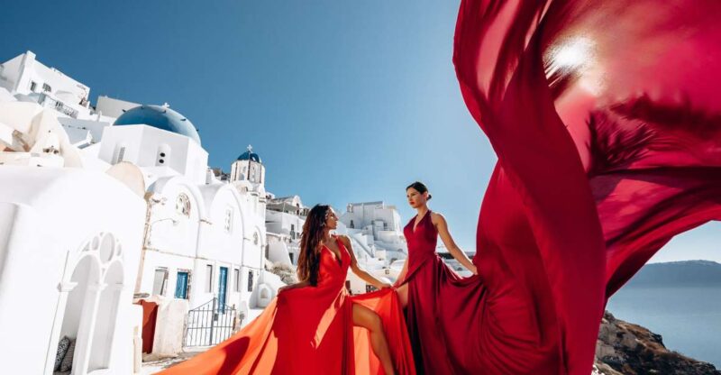 Santorini: Private Flying Dress Photoshoot Experience - Practical Tips for a Smooth Photoshoot