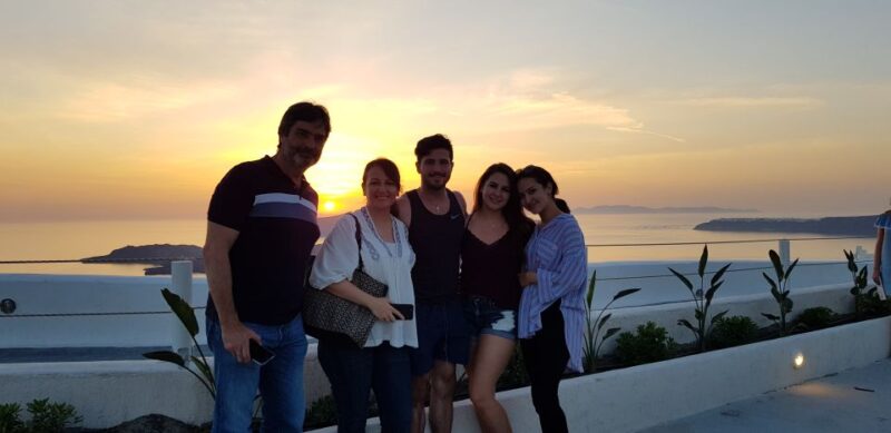 Santorini: Private Group Sightseeing Tour - Firostefani’s Iconic Blue Dome and Panoramic Views