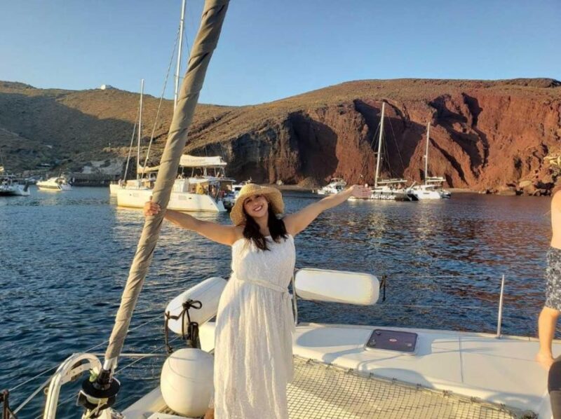 Santorini: Private Luxury Catamaran Cruise with Greek Meal - The Comforts and Practical Aspects of the Tour