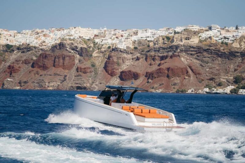 Santorini: Private Luxury Yacht Cruise with Meal & Drinks - Discover the Luxury of a Private Santorini Yacht Cruise for Up to Six People