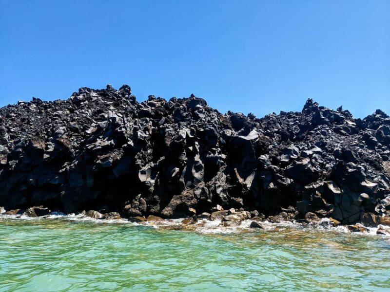 Santorini: Private Motor Yacht Cruise with Meal & Open Bar - Visiting Thirassia and Fira from a Distance