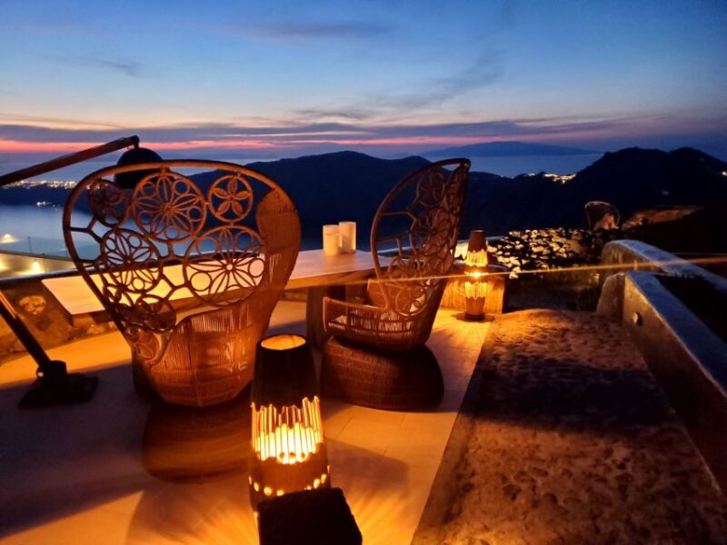 Santorini: Private Romantic Sunset Dinner with Caldera View - Practical Details and Booking Information