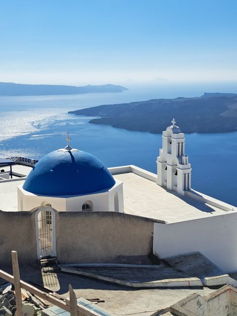 Santorini: Private Sightseeing Half-Day Tour - Food, Drinks, and Optional Experiences