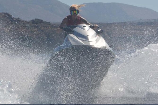 Santorini: Private South Coast Discovery on a Jet Ski - Reaching Mesa Pigadia for the Ultimate Coastal View