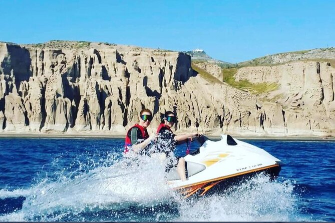 Santorini: Private South Coast Discovery on a Jet Ski - Weather Considerations and Cancellation Policy