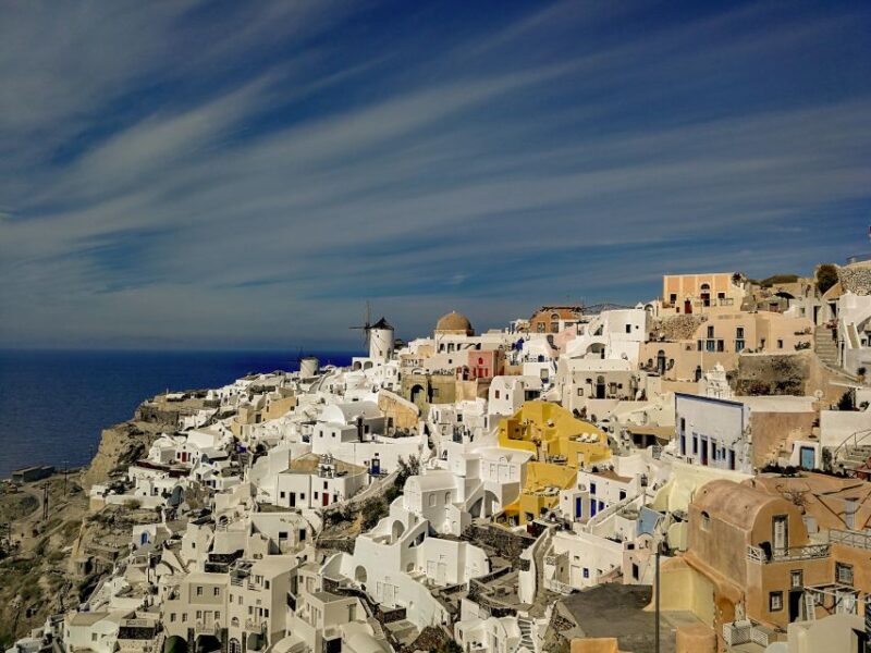 Santorini: Private Sunrise Tour with Breakfast and Oia Visit - Discovering Pyrgos Village and Enjoying a Traditional Breakfast