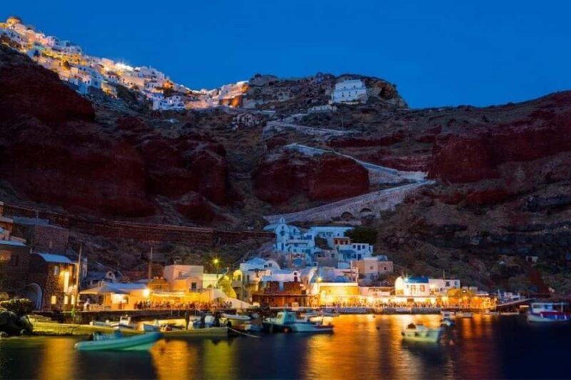 Santorini: Private Sunset Tour to Oia & Ammoudi Bay - Key Points