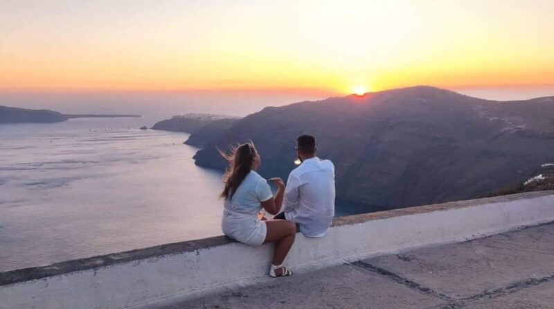 Santorini: Private Sunset Tour with Picnic & Transfer - From Thera to the Highest Point of Santorini at Profítis Ilías