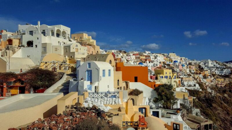 Santorini: Private Sunset Tour with Wine Tasting and Dinner - Flexibility and Booking Options