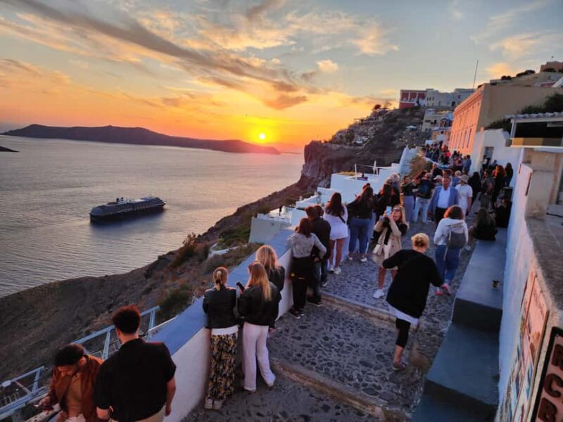Santorini Private tour BMT - The Profitis Ilias Monastery and Vast Island Views