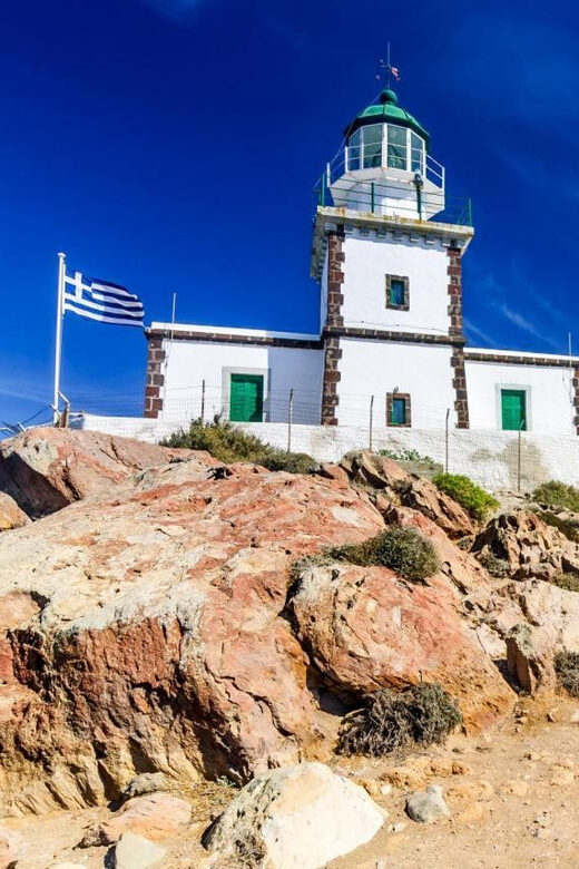 Santorini Private Tour : Scenic Caldera Viewpoints & Oia - Akrotiri Lighthouse: A Volcanic Sentinel