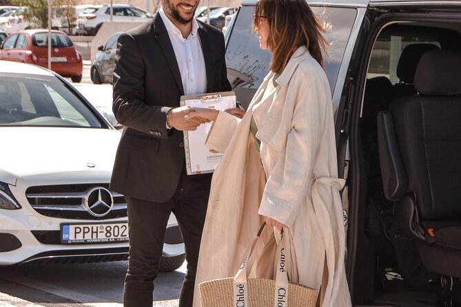 Santorini, Private Transfer with Luxury Airconditioned Vehicle - Accessibility and Suitability for Different Travelers