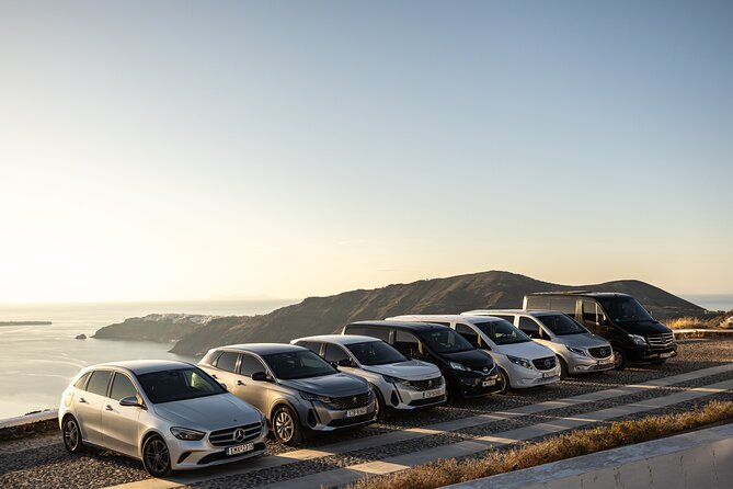 Santorini: Private Transfers To / From The Port Athinios - Cost-Effective Private Transfer with Group Discounts