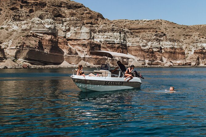 Santorini Rent a Boat Without License - Easy Logistics and Convenient Meeting Point
