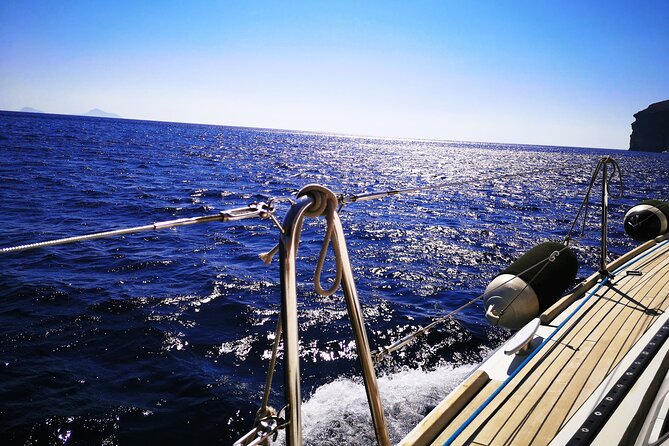 Santorini Sailsational: The Ultimate Caldera Sunset Cruise - The Limited-Size Boat Offers a Personal Touch