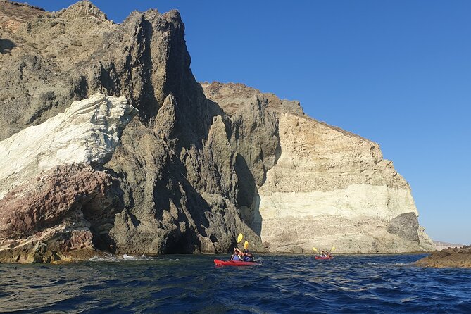 Santorini Sea Kayak - South Discovery, Small Group incl. Sea Caves and picnic - The Experience of Paddling and the Freedom It Offers