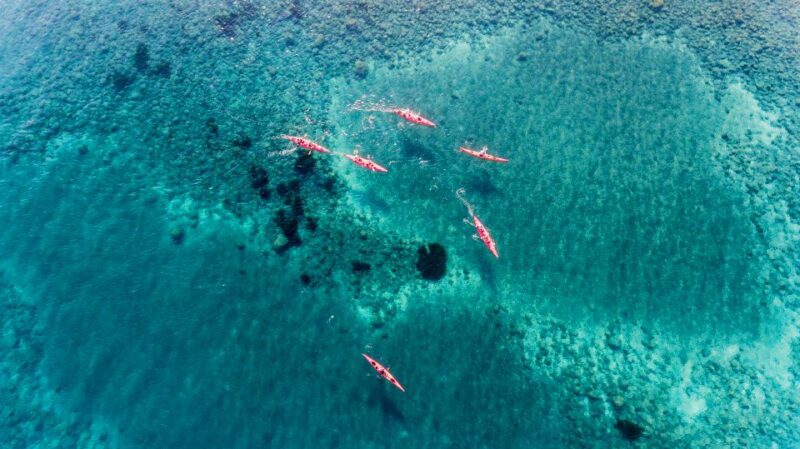 Santorini: Sea Kayaking with Light Lunch - Visiting White Beach and Kampia Beach