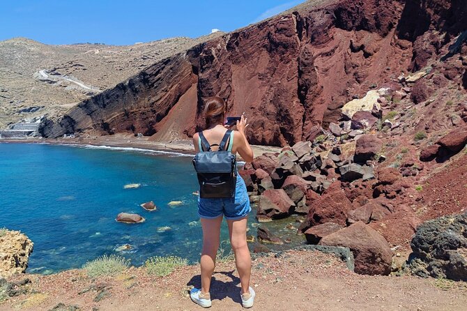 Santorini Shore Excursion: 5-hours Private Sightseeing Tour - Relaxing at Perissa Black Sand Beach