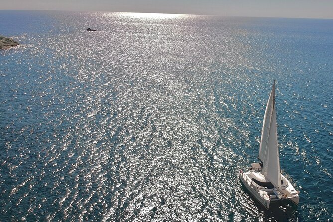 Santorini: Special Occasions Catamaran Cruise, All Inclusive - Exploring Santorini’s Iconic Coastline and Landmarks
