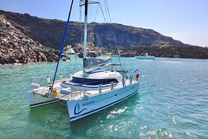 Santorini: Special Occasions Catamaran Cruise, All Inclusive - Comfortable Amenities and Safety Provisions Onboard
