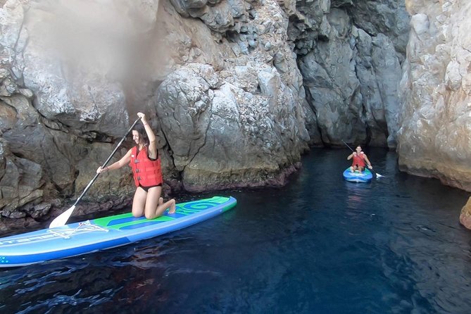 Santorini Stand-Up Paddle and Snorkel Adventure - Snorkeling Below the Water’s Surface