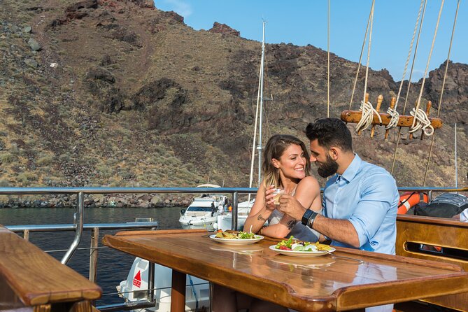 Santorini Sunset Dinner Cruise Including Nea Kameni Visit - Comparing with Similar Santorini Experiences