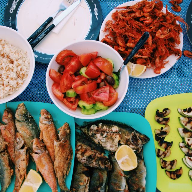 Santorini Sunset Fishing Trip with Dinner and Drinks - Santorini Sunset Fishing Trip with Dinner and Drinks Offers a Unique Coastal Experience