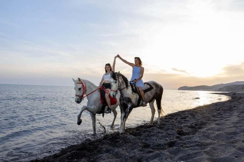 Santorini: Sunset Horse Riding Tour with Professional Photos - Additional Inclusions and Optional Extras