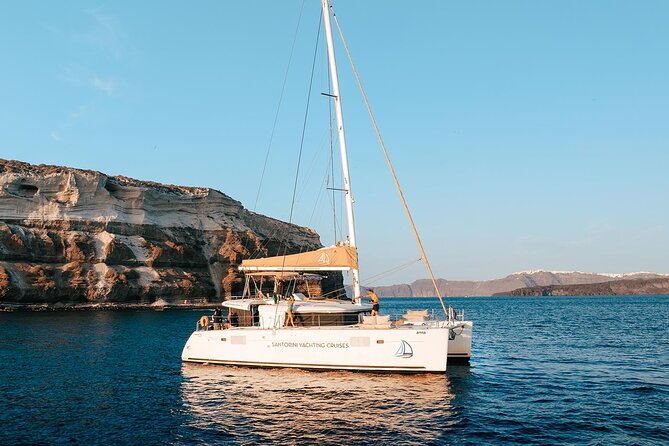 Santorini Sunset Sailing Cruise: Dinner, BBQ, Open Bar, Transfers - Practical Details: Meeting Point and Reservation
