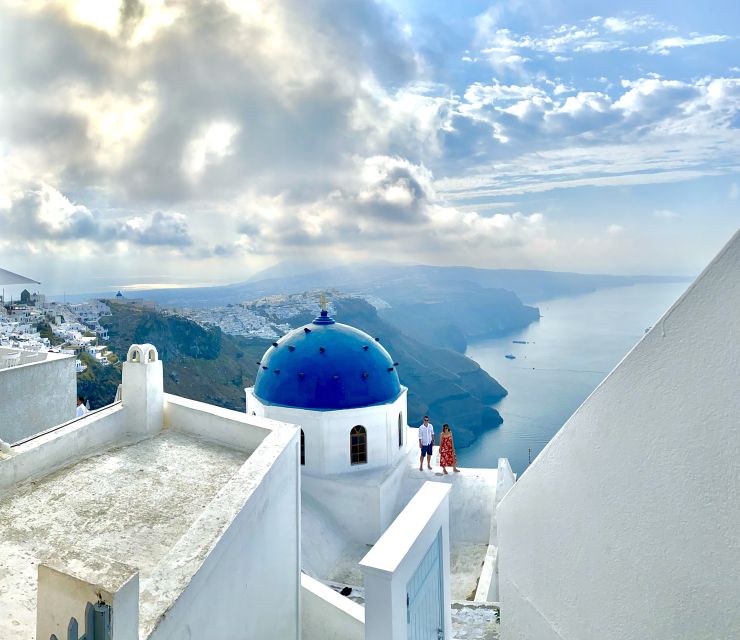 Santorini: Tailor-Made 6Hours Private Tour - Relaxing at Red Beach and Perissa Black Sand Beach