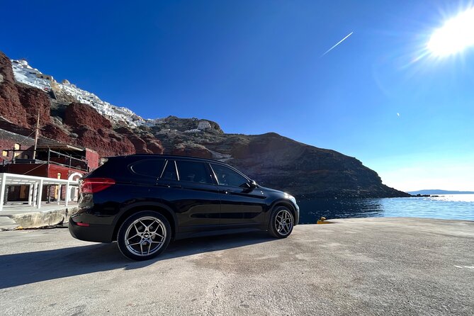 Santorini tailor made tour with the experts(NEW) - Relaxing at Perissas Black Sand Beach