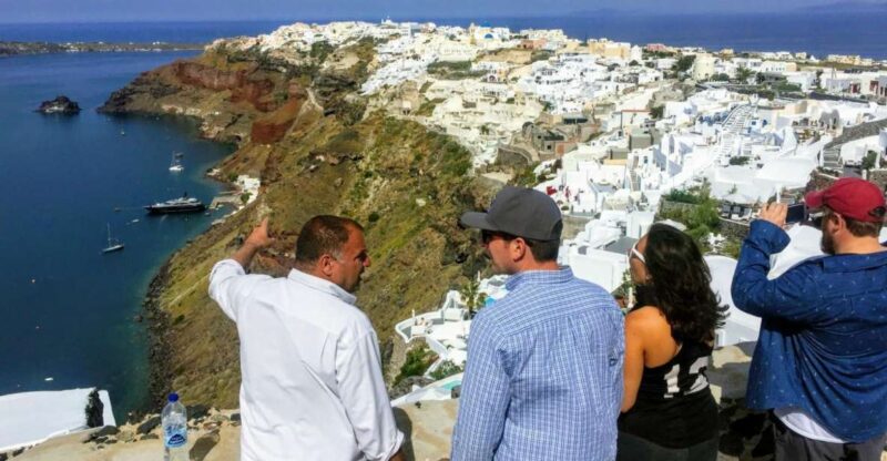 Santorini: Top Sights Small-Group Tour with Local Guide - Exploring Megalochori and Black Beach