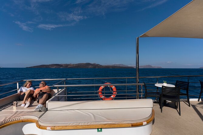 Santorini Tour of Caldera with Glass bottom Boat - The Glass Bottom Boat: Perfect for Families