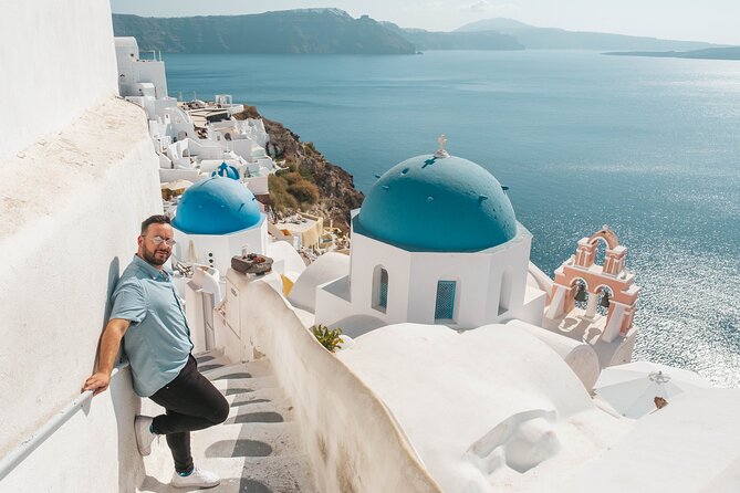 Santorini Vacation Photoshoot - The Location: Epilekton Platsani Church and Nearby Views