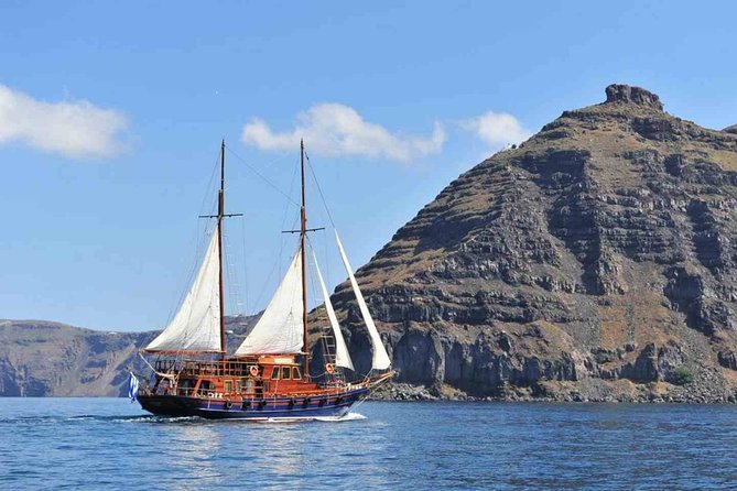 Santorini Volcanic Sunset Cruise - Swimming and Hot Springs at the Volcano