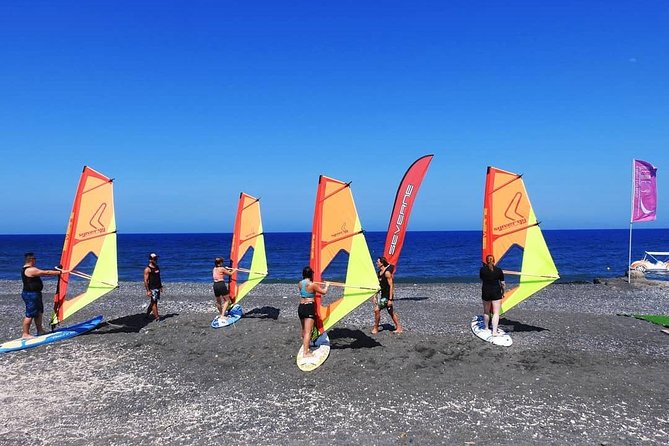 Santorini Windsurfing lessons - Weather Considerations and Cancellation Policy