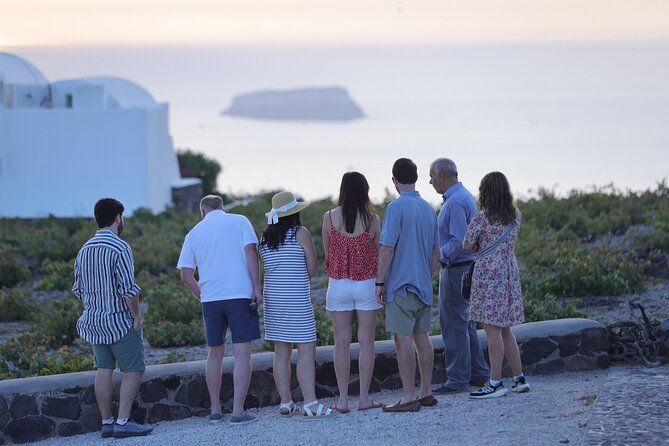 Santorini Wine Stories: Sunset Tour with Tasting & Dinner - Logistics and Group Size